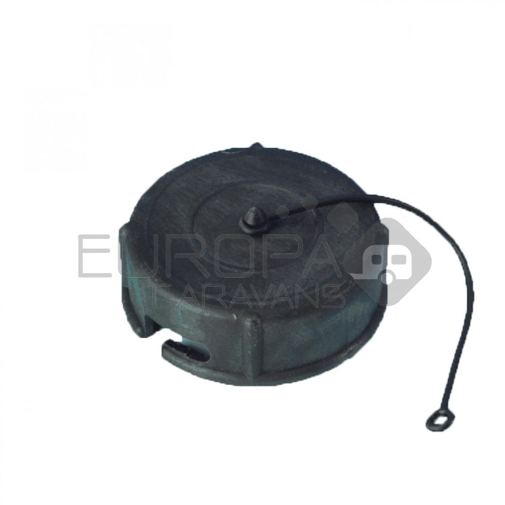 Dop met bajonetsluiting 72 mm zwart