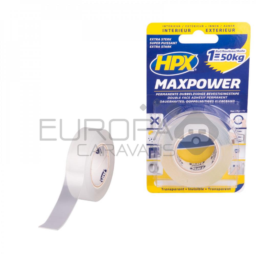Max Power Bevestigingstape Transparant