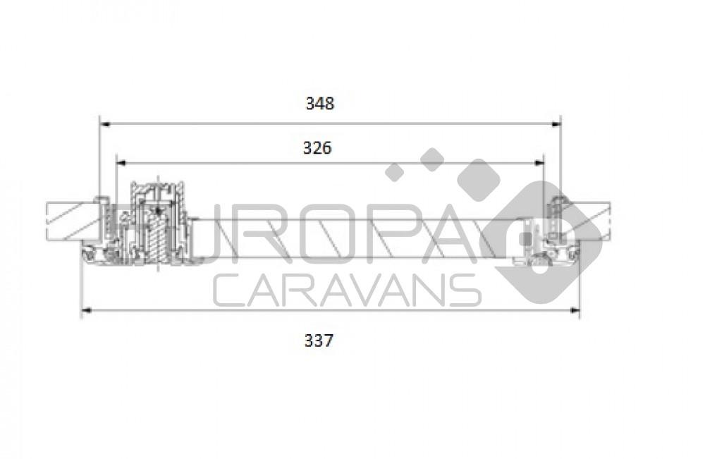 Dometic Serviceluik SK5 65x35cm Wit
