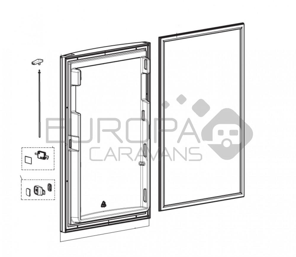 Dometic Door complete service 525x758 RMS8550